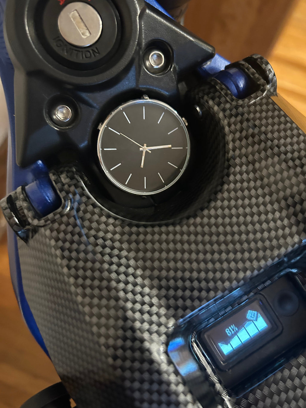 E-Moto Clock