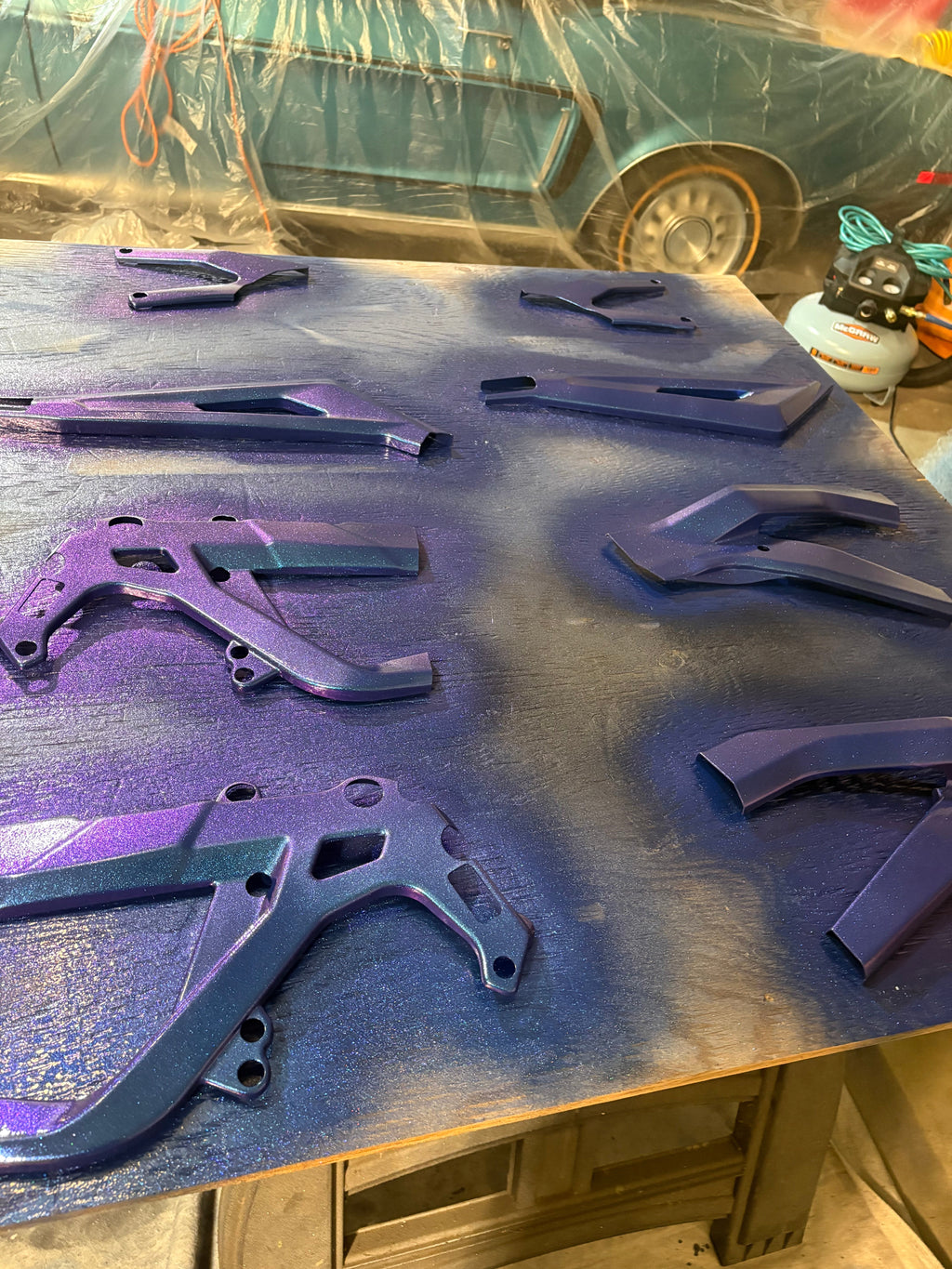 Surron lbx painted frame guard
